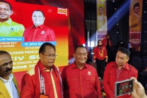 Boy Sangadji Resmi Dikukuhkan Sebagai Ketum SOKSI Maluku