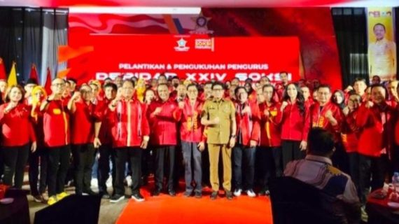 Boy Sangadji Resmi Pimpin DEPIDAR SOKSI Maluku