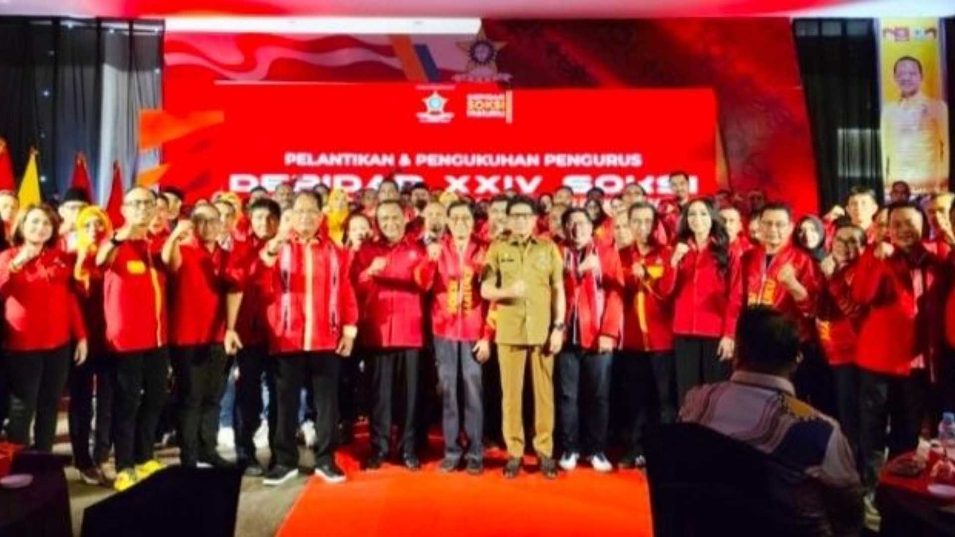Boy Sangadji Resmi Pimpin DEPIDAR SOKSI Maluku
