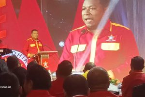 Boy Sangadji Resmi Pimpin SOKSI Maluku Periode 2024-2029