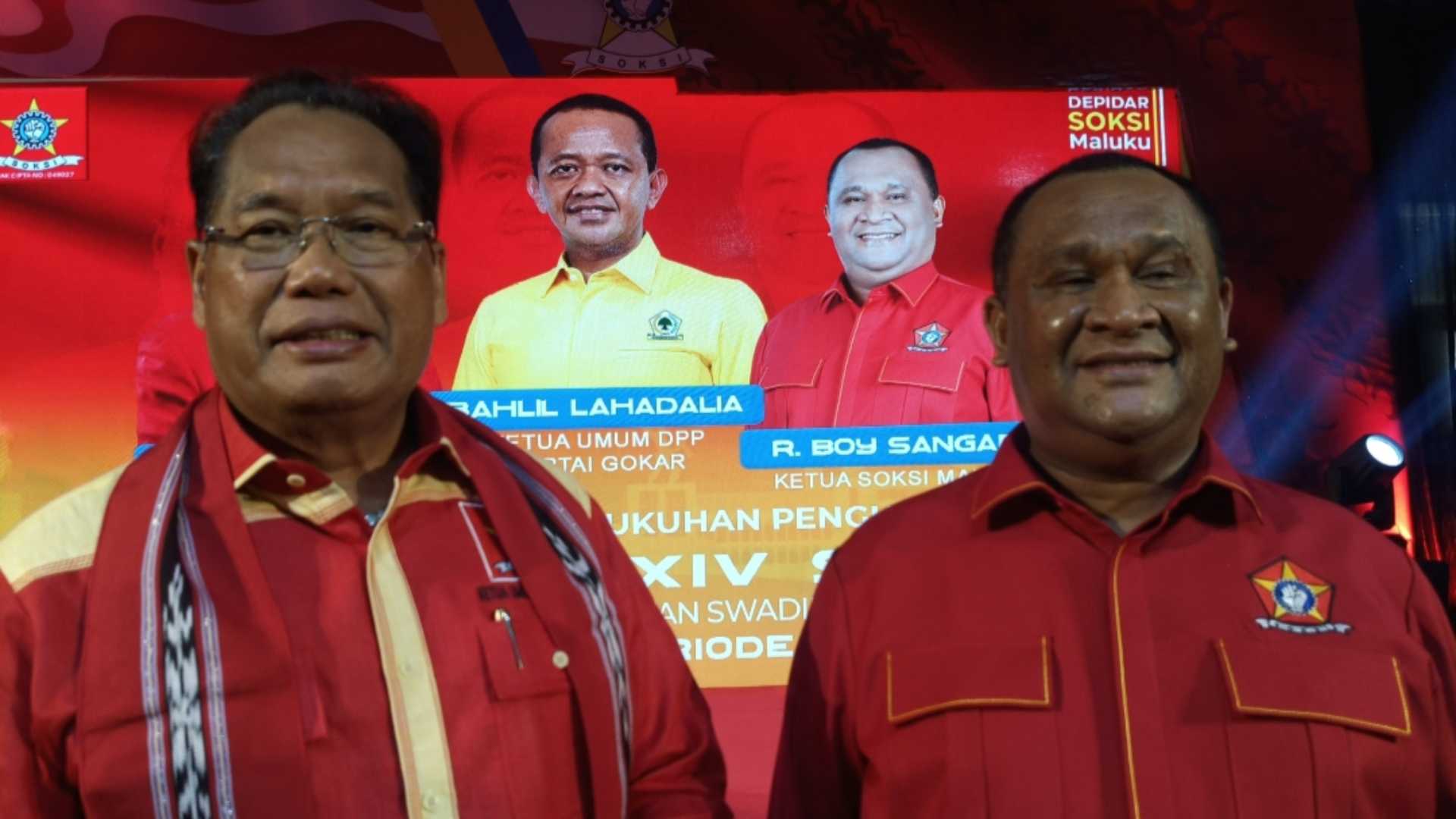 Ketua SOKSI Maluku Siap Lakukan Konsolidasi Sampai Tingkat Kecamatan