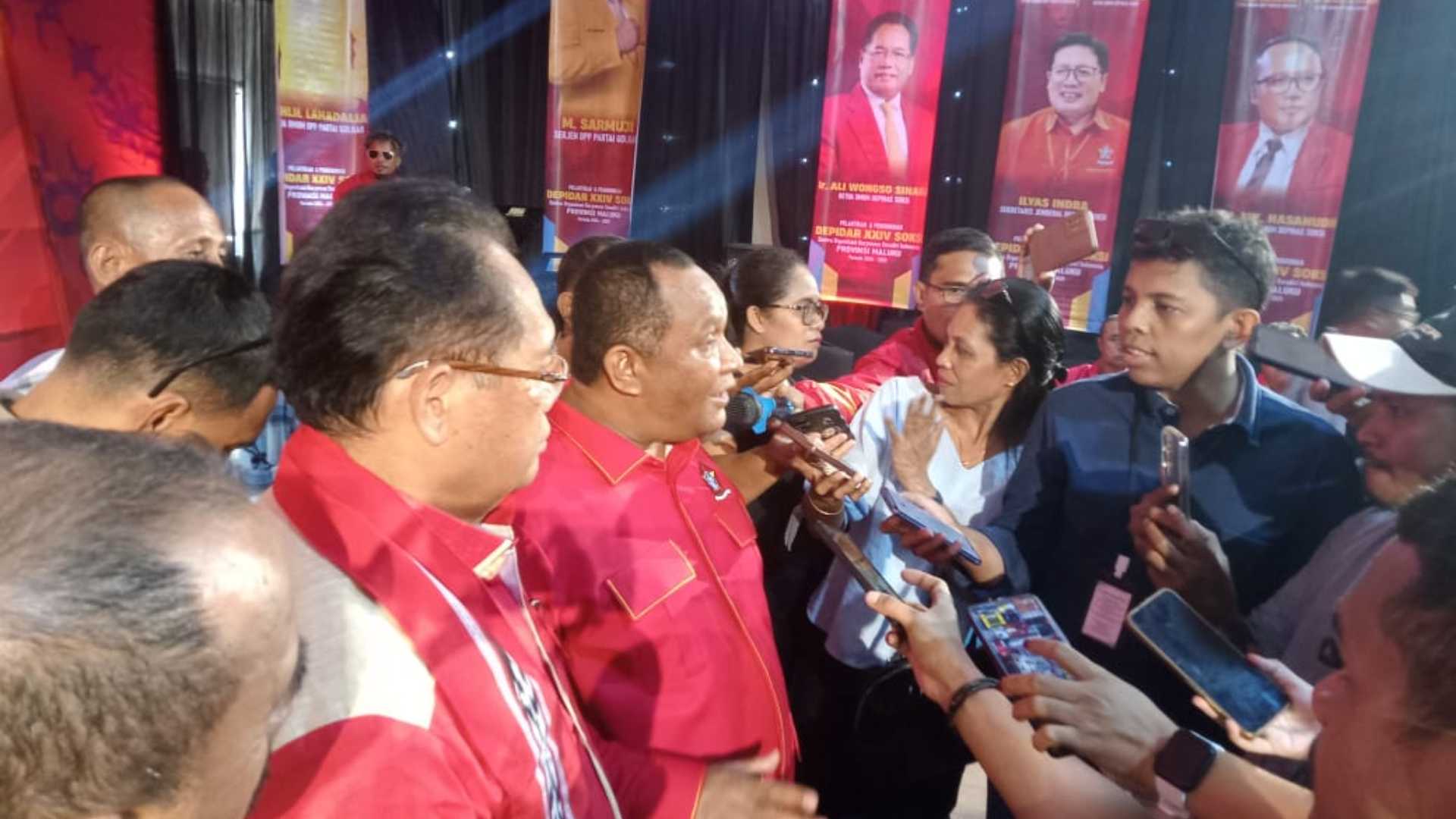 Pelantikan DEPIDAR XXIV SOKSI Maluku Siap Komitmen Baru untuk Kemajuan Daerah