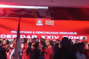 Pelantikan dan Pengukuhan Depidar XXIV Soksi Provinsi Maluku